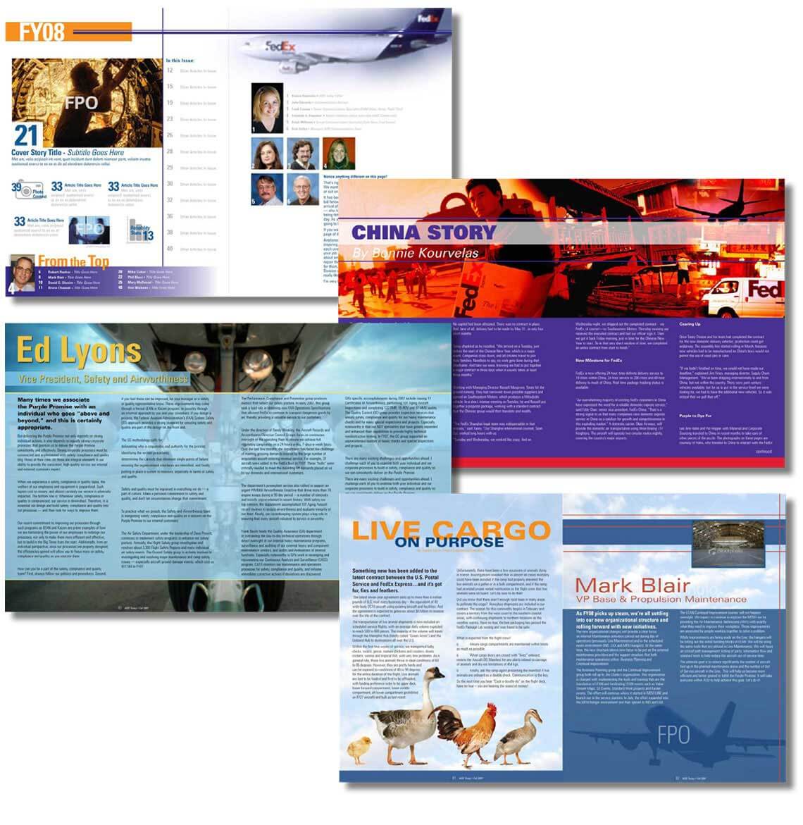 FedEX AOD magazine