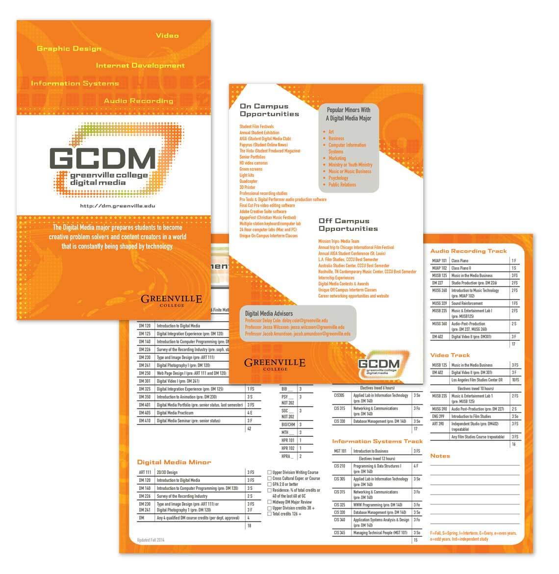 Greenville College Digital Media Brochure
