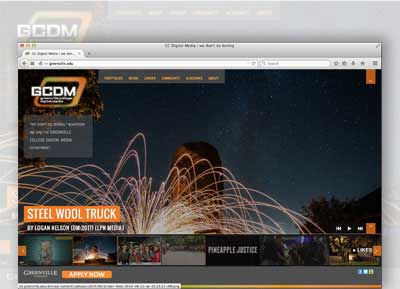 Greenville College Digital Media Website thumbnail