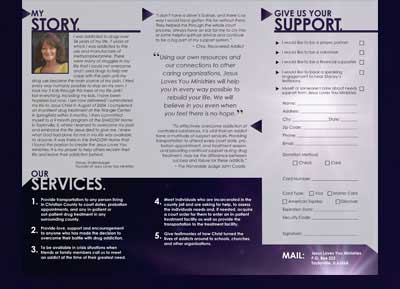Jesus Loves You Ministries Brochure