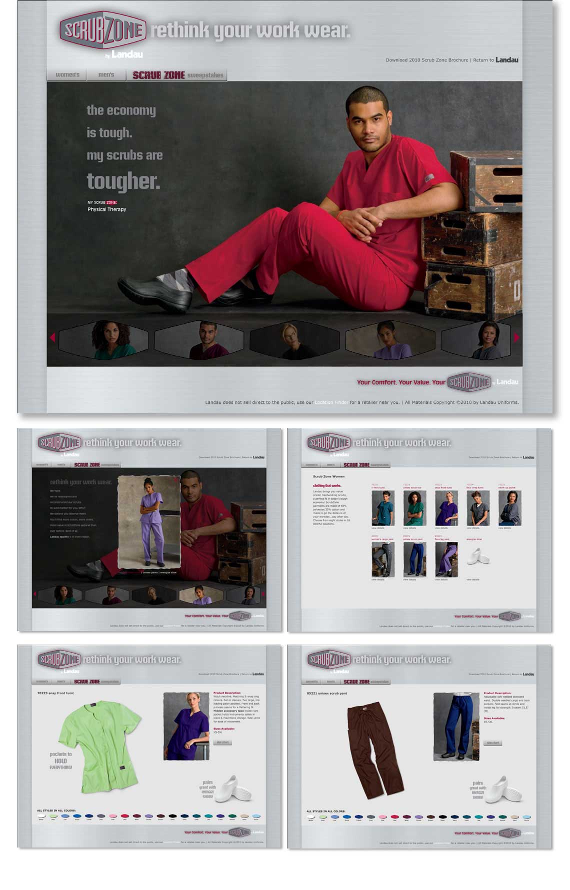 Landau's ScrubZone Website