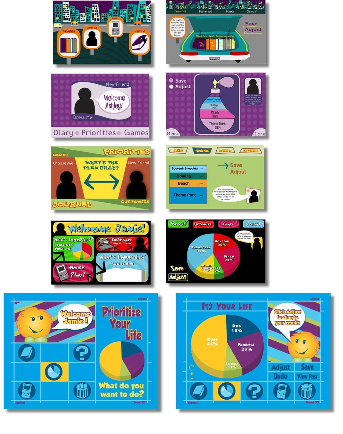 St. Jude Children's Research Hospital handheld device